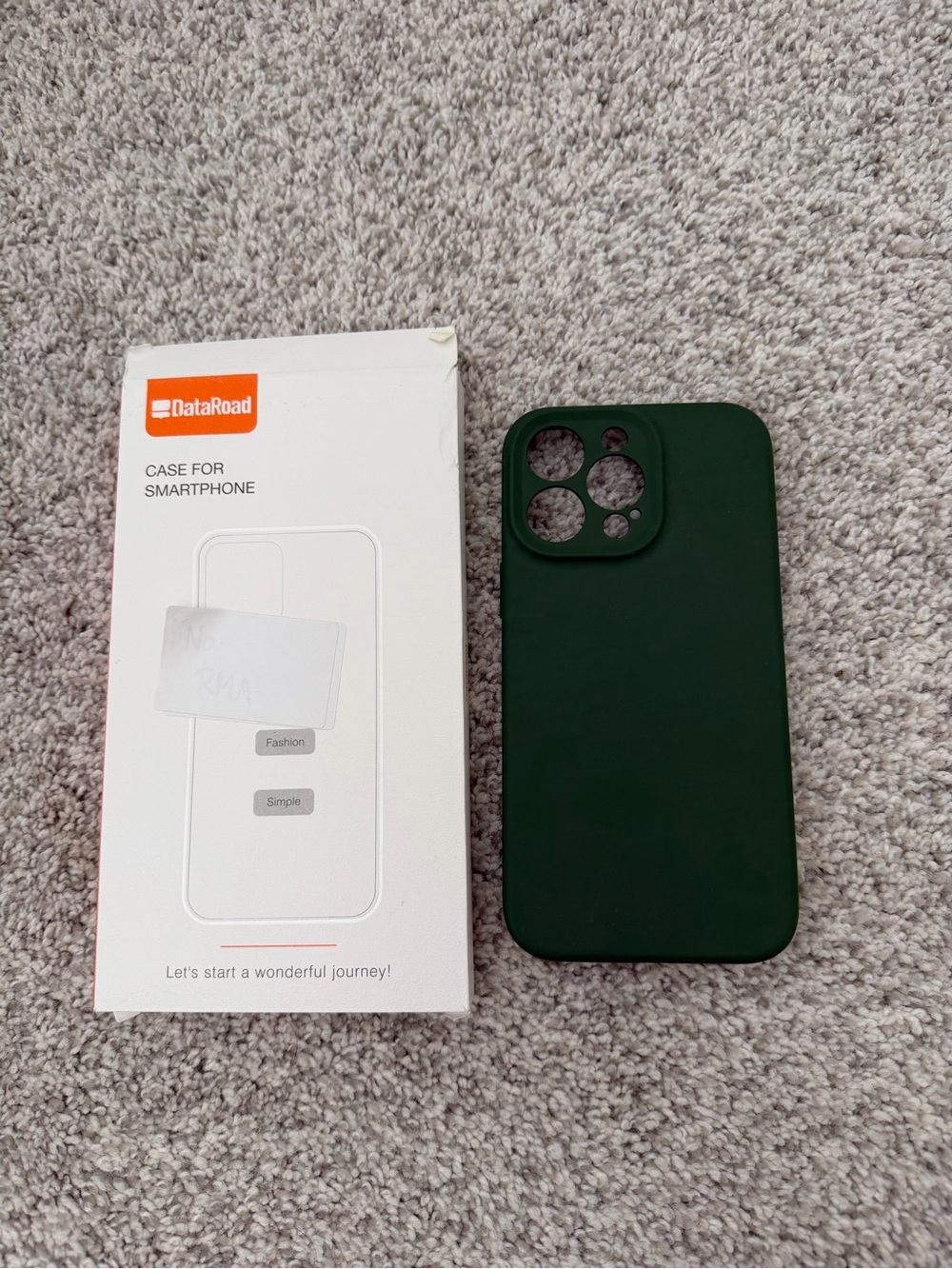 iPhone 14 Pro Dark Green Silicone Case